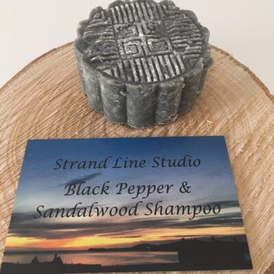 Strand Line Studio | Black Pepper and Sandalwood Shampoo