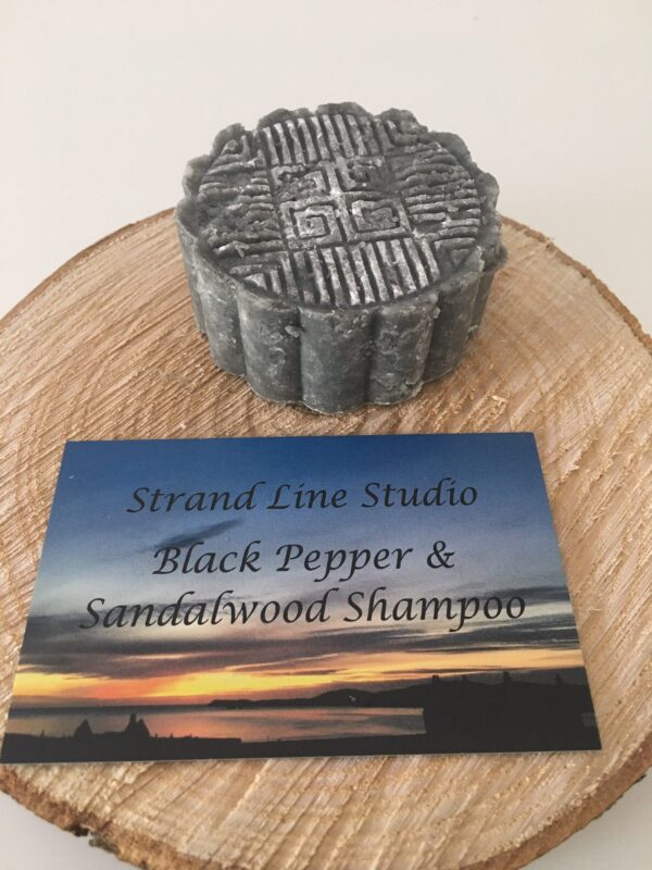 Strand Line Studio | Black Pepper and Sandalwood Shampoo