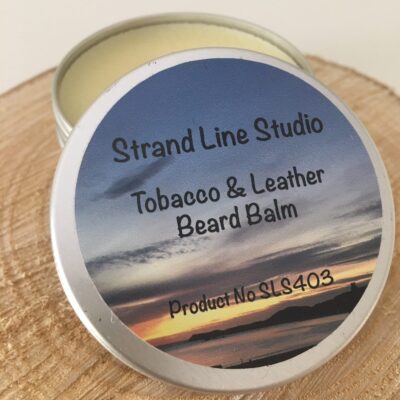 Strand Line Studio | Tobacco and Leather Beard Balm