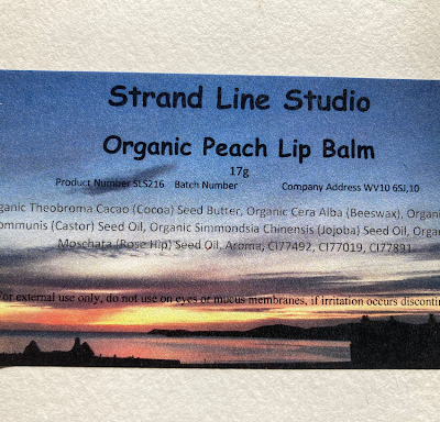 Strand Line Studio | Organic Peach Lip Balm