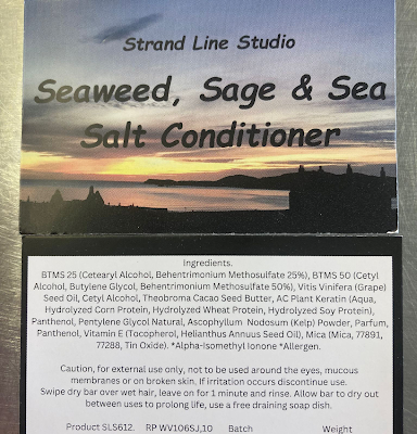 Strand Line Studio | Seaweed Sage and Sea Salt Conditioner